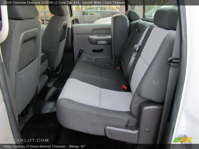 Summit White / Dark Titanium 2009 Chevrolet Silverado 2500HD LS Crew Cab 4x4