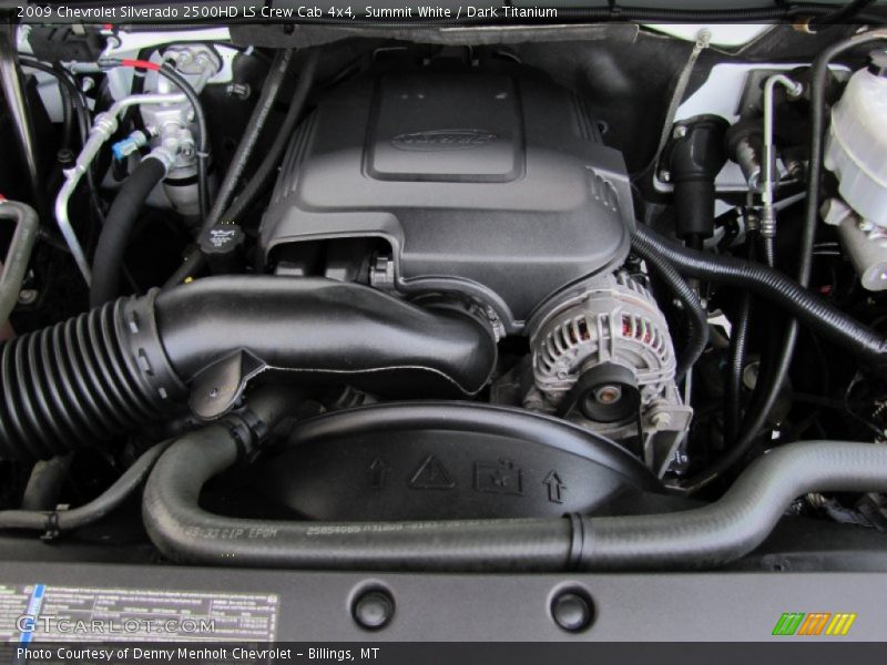  2009 Silverado 2500HD LS Crew Cab 4x4 Engine - 6.0 Liter OHV 16-Valve VVT Vortec V8