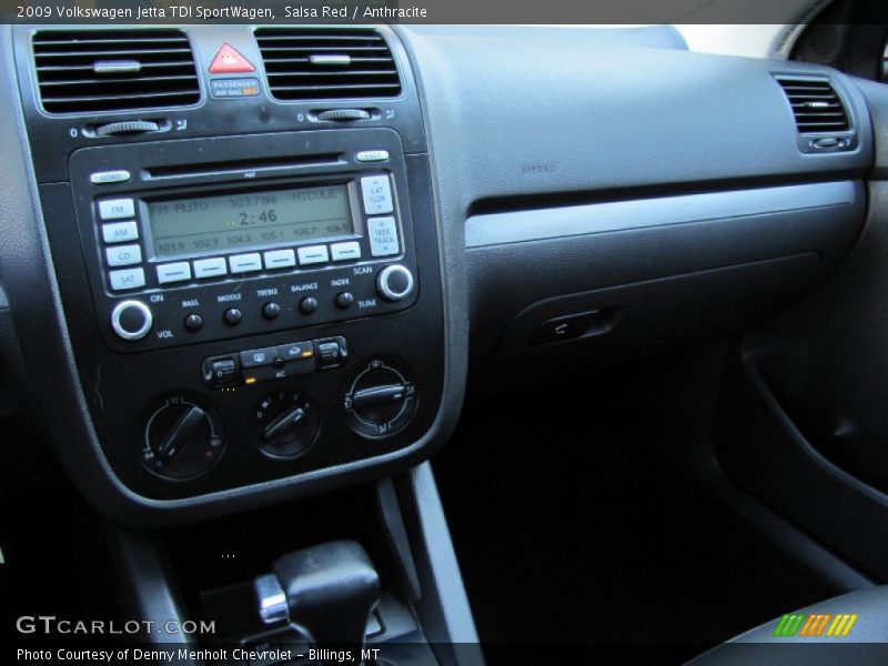 Salsa Red / Anthracite 2009 Volkswagen Jetta TDI SportWagen