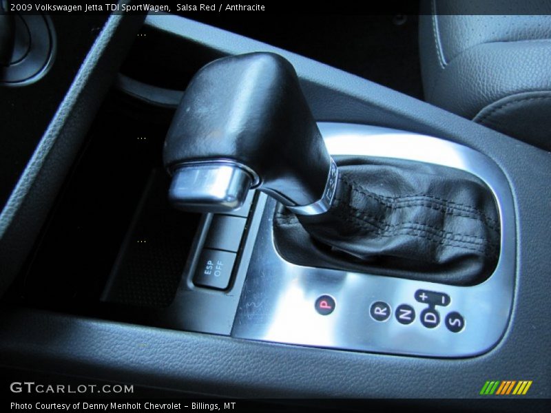 Salsa Red / Anthracite 2009 Volkswagen Jetta TDI SportWagen