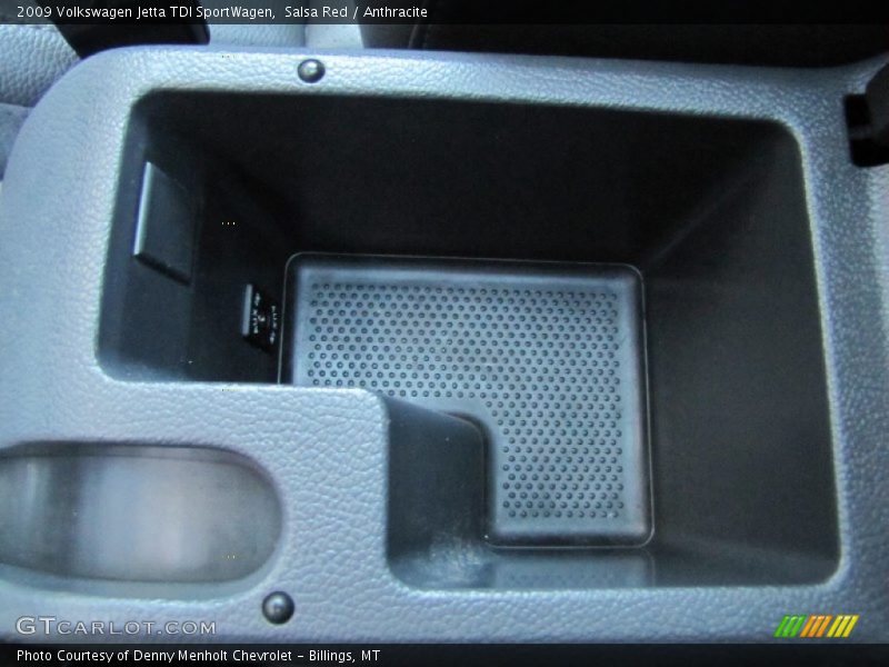 Salsa Red / Anthracite 2009 Volkswagen Jetta TDI SportWagen