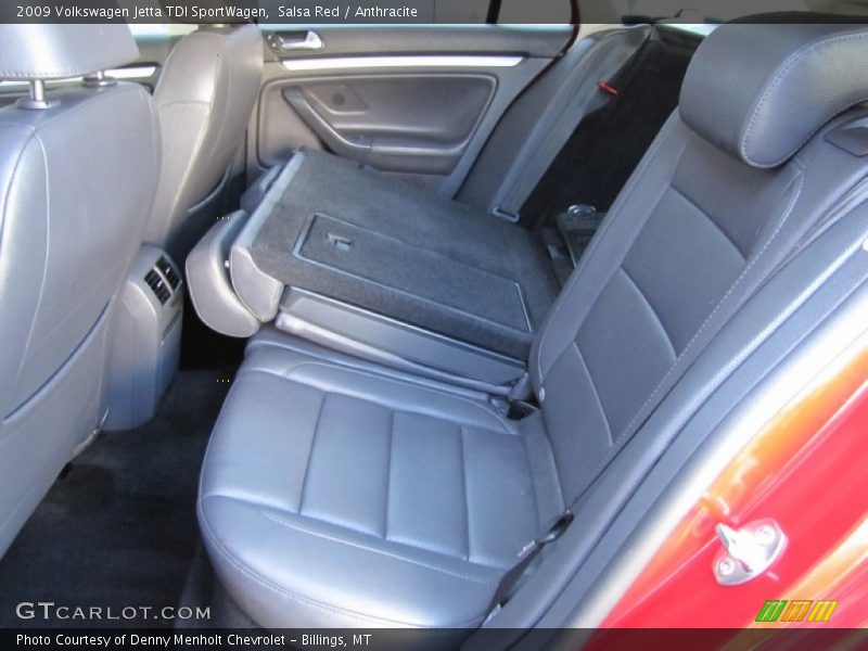 Salsa Red / Anthracite 2009 Volkswagen Jetta TDI SportWagen