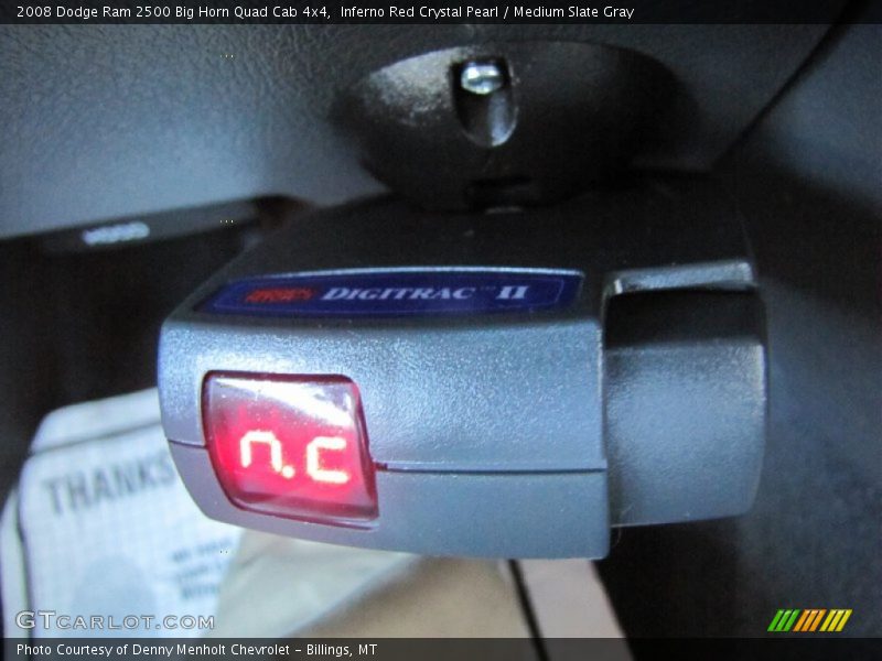 Inferno Red Crystal Pearl / Medium Slate Gray 2008 Dodge Ram 2500 Big Horn Quad Cab 4x4