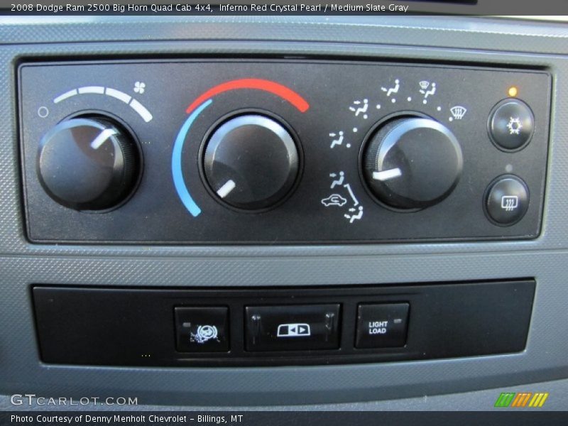 Inferno Red Crystal Pearl / Medium Slate Gray 2008 Dodge Ram 2500 Big Horn Quad Cab 4x4