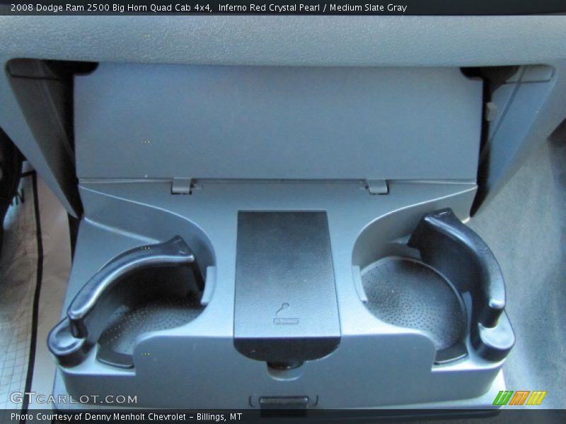 Inferno Red Crystal Pearl / Medium Slate Gray 2008 Dodge Ram 2500 Big Horn Quad Cab 4x4