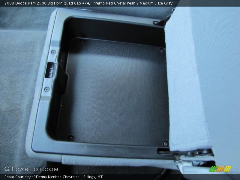 Inferno Red Crystal Pearl / Medium Slate Gray 2008 Dodge Ram 2500 Big Horn Quad Cab 4x4