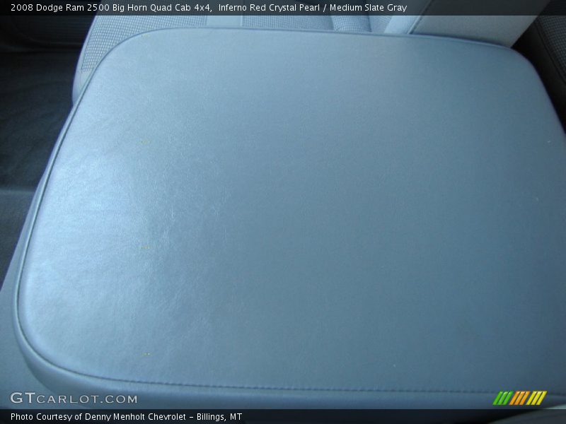 Inferno Red Crystal Pearl / Medium Slate Gray 2008 Dodge Ram 2500 Big Horn Quad Cab 4x4