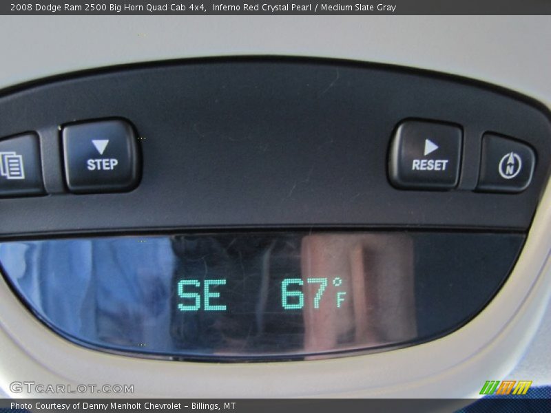 Inferno Red Crystal Pearl / Medium Slate Gray 2008 Dodge Ram 2500 Big Horn Quad Cab 4x4
