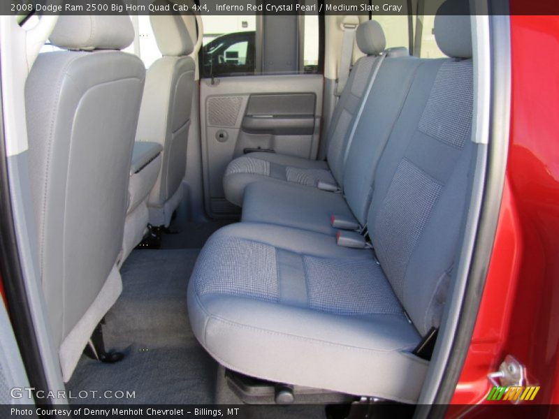 Inferno Red Crystal Pearl / Medium Slate Gray 2008 Dodge Ram 2500 Big Horn Quad Cab 4x4