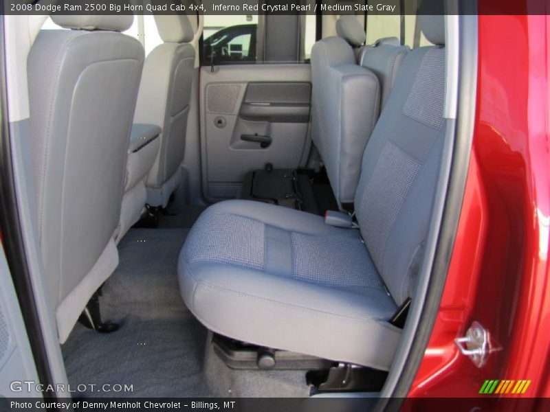 Inferno Red Crystal Pearl / Medium Slate Gray 2008 Dodge Ram 2500 Big Horn Quad Cab 4x4