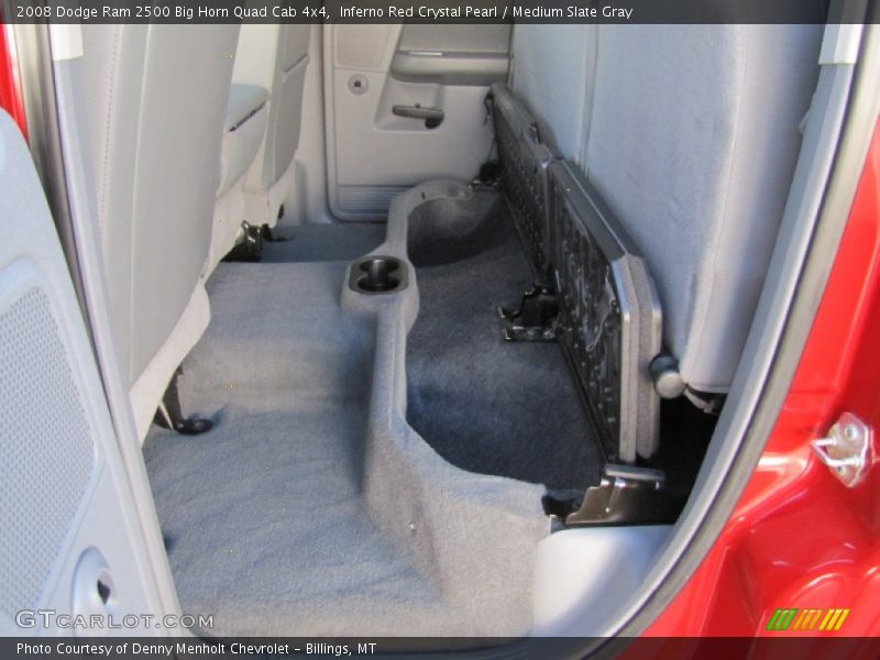 Inferno Red Crystal Pearl / Medium Slate Gray 2008 Dodge Ram 2500 Big Horn Quad Cab 4x4
