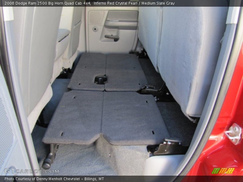 Inferno Red Crystal Pearl / Medium Slate Gray 2008 Dodge Ram 2500 Big Horn Quad Cab 4x4