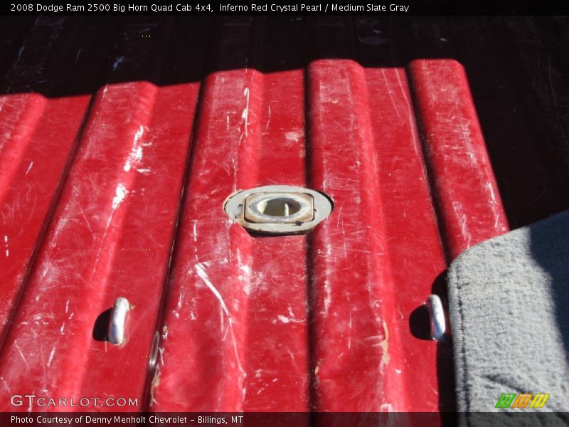 Inferno Red Crystal Pearl / Medium Slate Gray 2008 Dodge Ram 2500 Big Horn Quad Cab 4x4