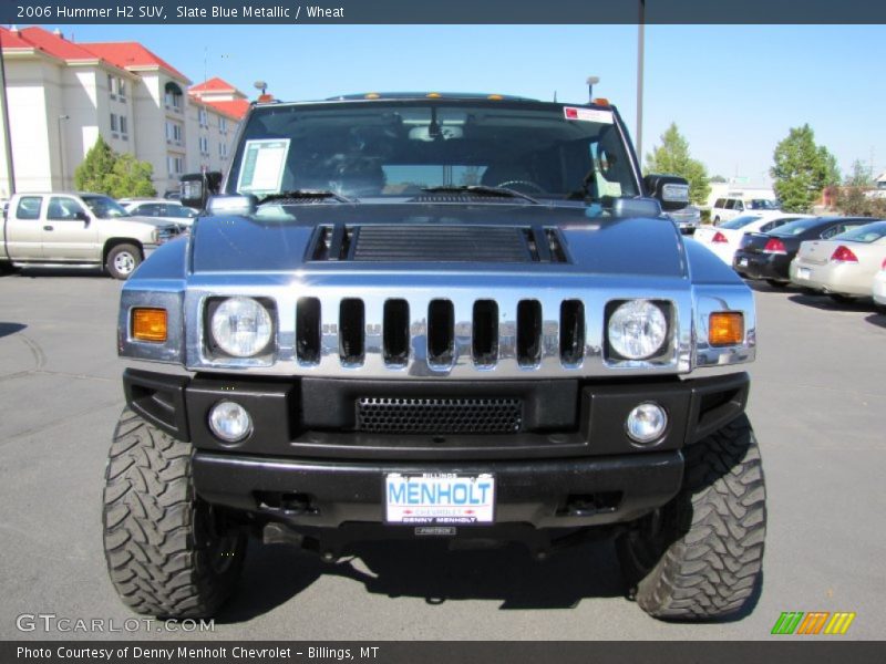 Slate Blue Metallic / Wheat 2006 Hummer H2 SUV