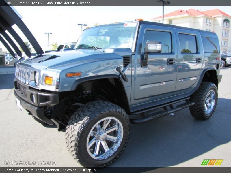 Slate Blue Metallic / Wheat 2006 Hummer H2 SUV