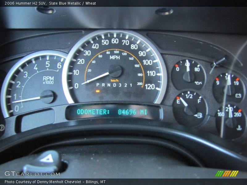  2006 H2 SUV SUV Gauges