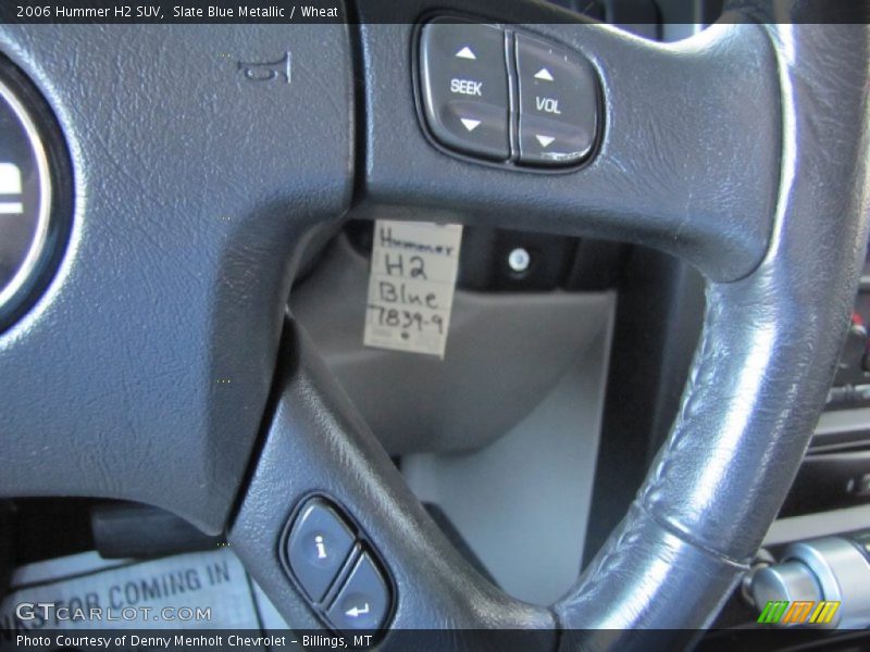 Slate Blue Metallic / Wheat 2006 Hummer H2 SUV