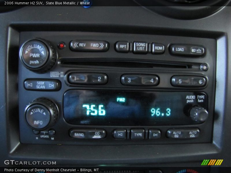 Audio System of 2006 H2 SUV