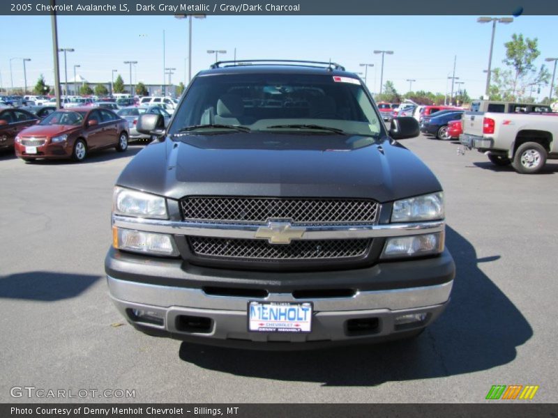 Dark Gray Metallic / Gray/Dark Charcoal 2005 Chevrolet Avalanche LS