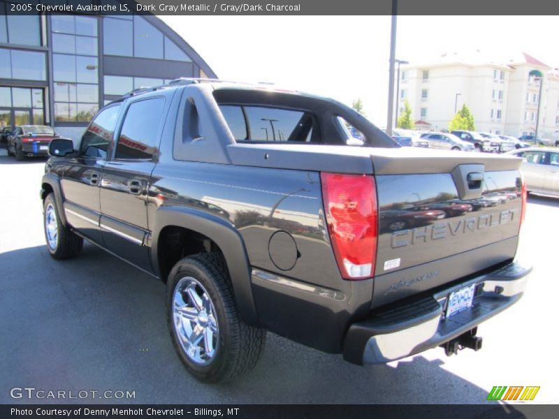 Dark Gray Metallic / Gray/Dark Charcoal 2005 Chevrolet Avalanche LS