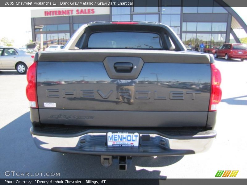 Dark Gray Metallic / Gray/Dark Charcoal 2005 Chevrolet Avalanche LS