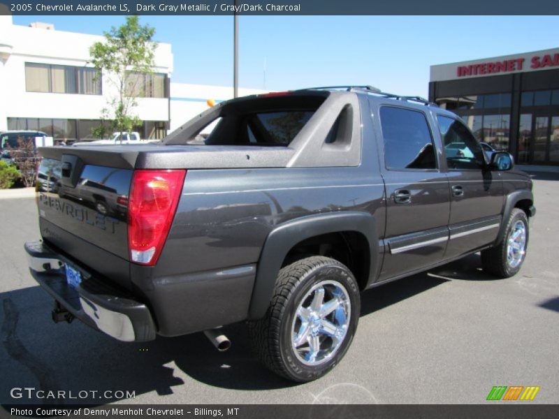 Dark Gray Metallic / Gray/Dark Charcoal 2005 Chevrolet Avalanche LS