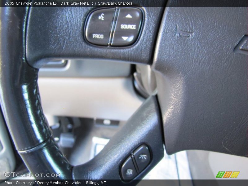 Dark Gray Metallic / Gray/Dark Charcoal 2005 Chevrolet Avalanche LS