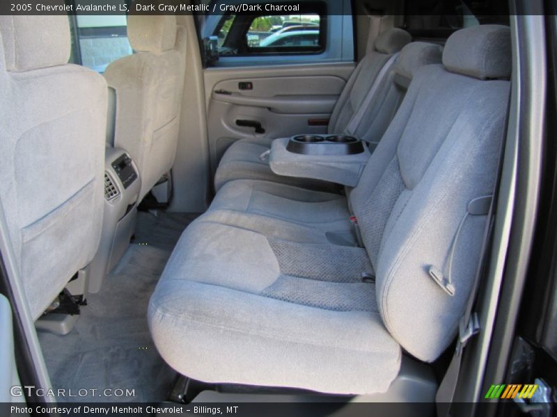 Dark Gray Metallic / Gray/Dark Charcoal 2005 Chevrolet Avalanche LS