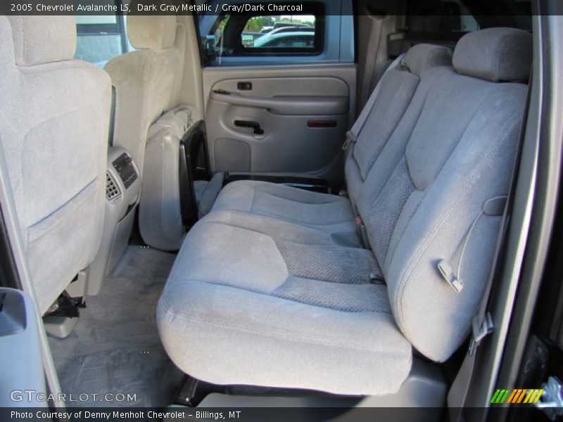 Dark Gray Metallic / Gray/Dark Charcoal 2005 Chevrolet Avalanche LS