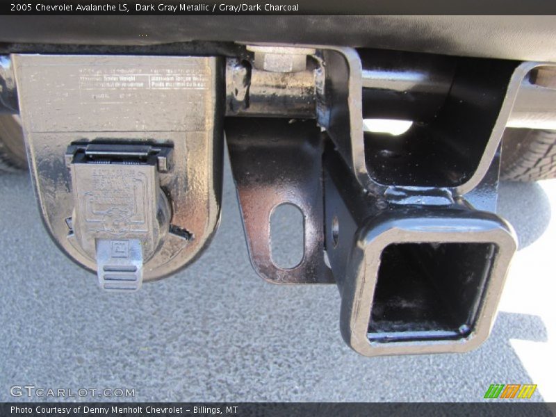 Dark Gray Metallic / Gray/Dark Charcoal 2005 Chevrolet Avalanche LS