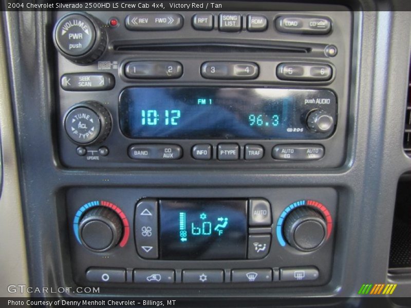 Victory Red / Tan 2004 Chevrolet Silverado 2500HD LS Crew Cab 4x4