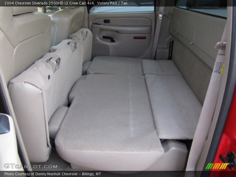Victory Red / Tan 2004 Chevrolet Silverado 2500HD LS Crew Cab 4x4