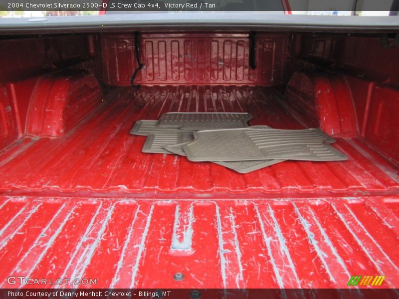 Victory Red / Tan 2004 Chevrolet Silverado 2500HD LS Crew Cab 4x4