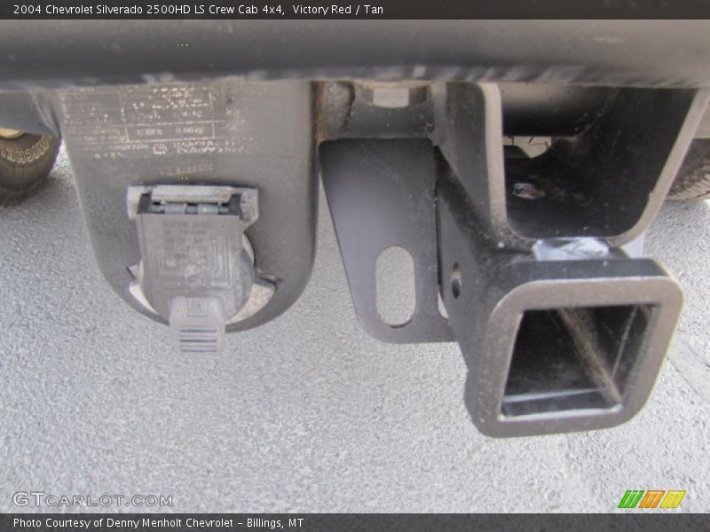 Victory Red / Tan 2004 Chevrolet Silverado 2500HD LS Crew Cab 4x4