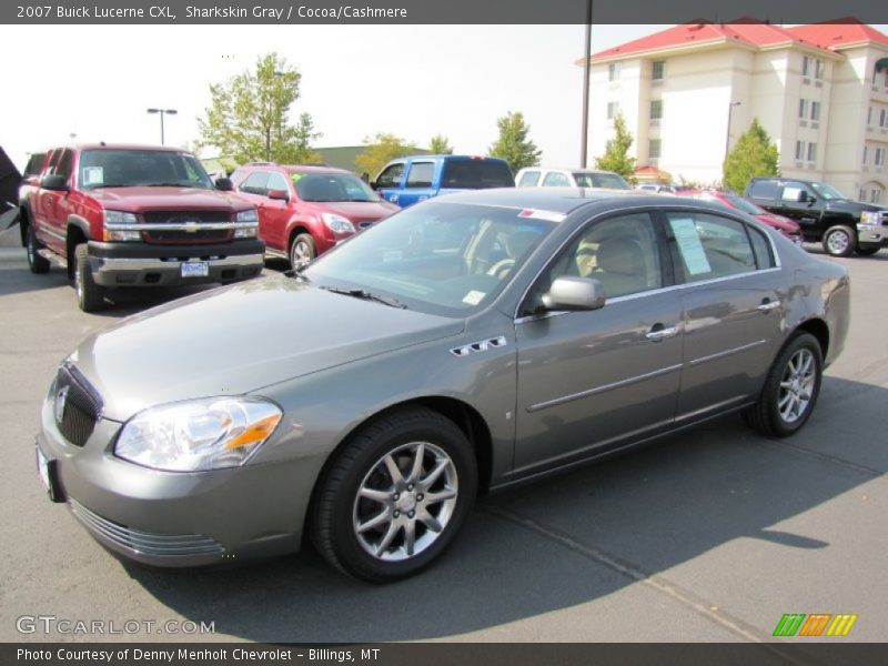 Sharkskin Gray / Cocoa/Cashmere 2007 Buick Lucerne CXL