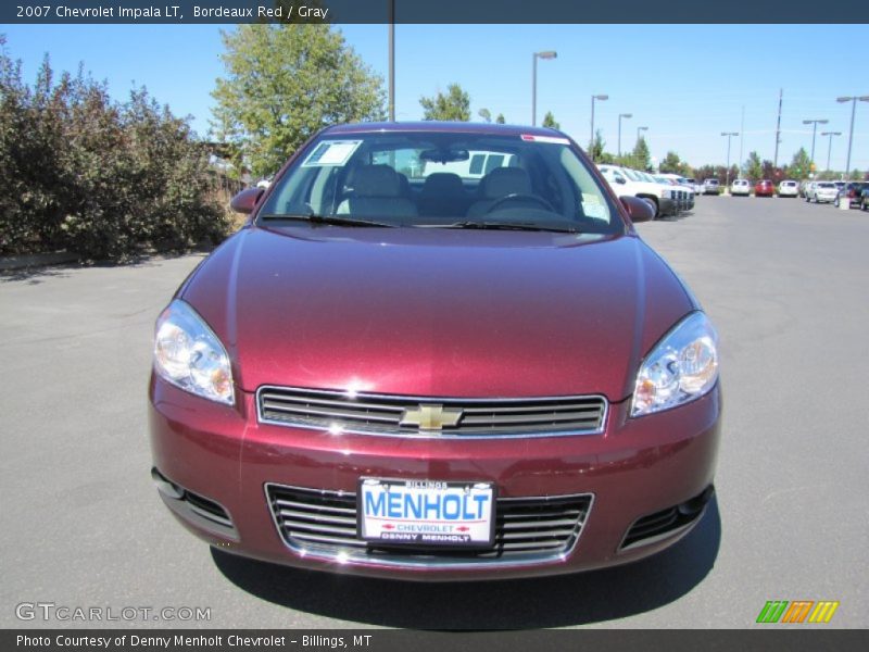 Bordeaux Red / Gray 2007 Chevrolet Impala LT