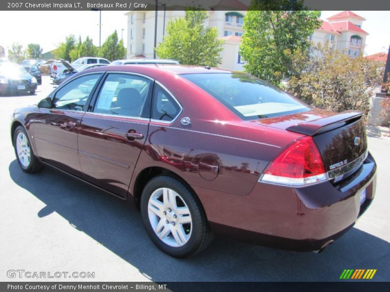 Bordeaux Red / Gray 2007 Chevrolet Impala LT