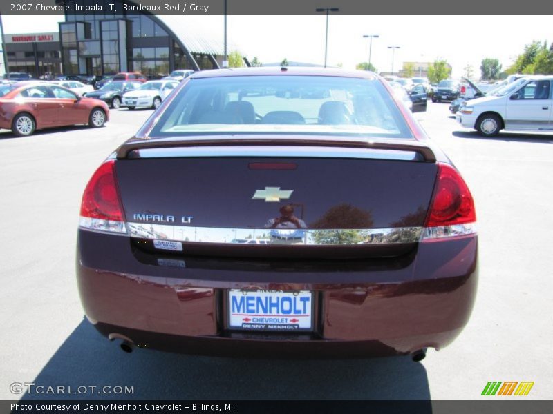 Bordeaux Red / Gray 2007 Chevrolet Impala LT