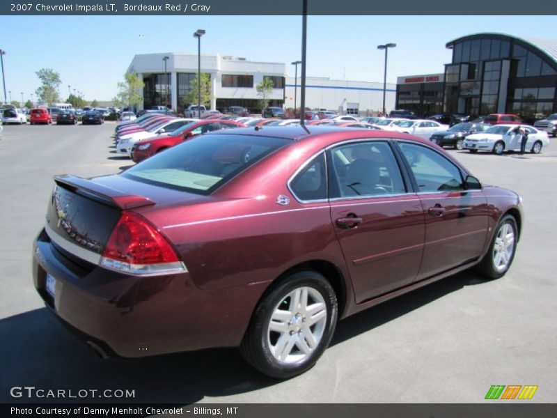 Bordeaux Red / Gray 2007 Chevrolet Impala LT