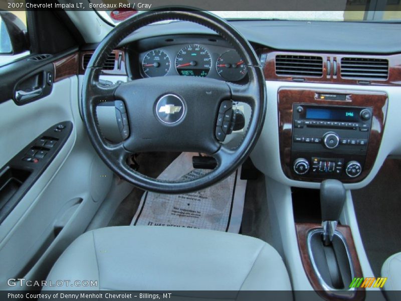 Bordeaux Red / Gray 2007 Chevrolet Impala LT