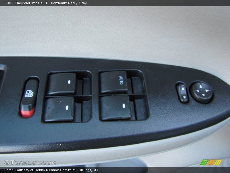 Bordeaux Red / Gray 2007 Chevrolet Impala LT
