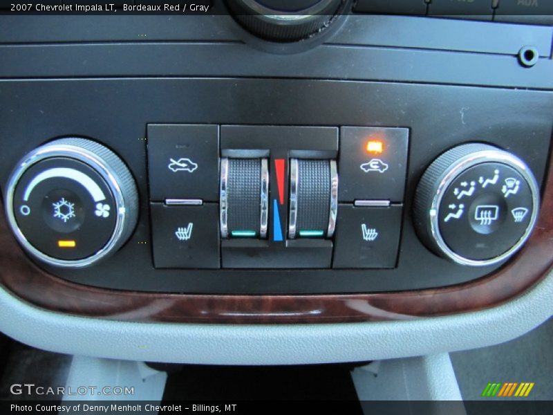 Bordeaux Red / Gray 2007 Chevrolet Impala LT