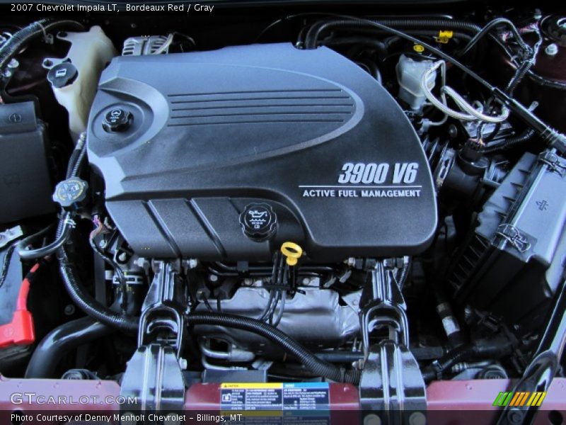 Bordeaux Red / Gray 2007 Chevrolet Impala LT