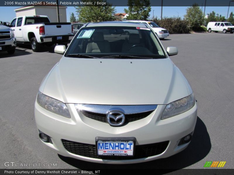 Pebble Ash Metallic / Beige 2006 Mazda MAZDA6 s Sedan