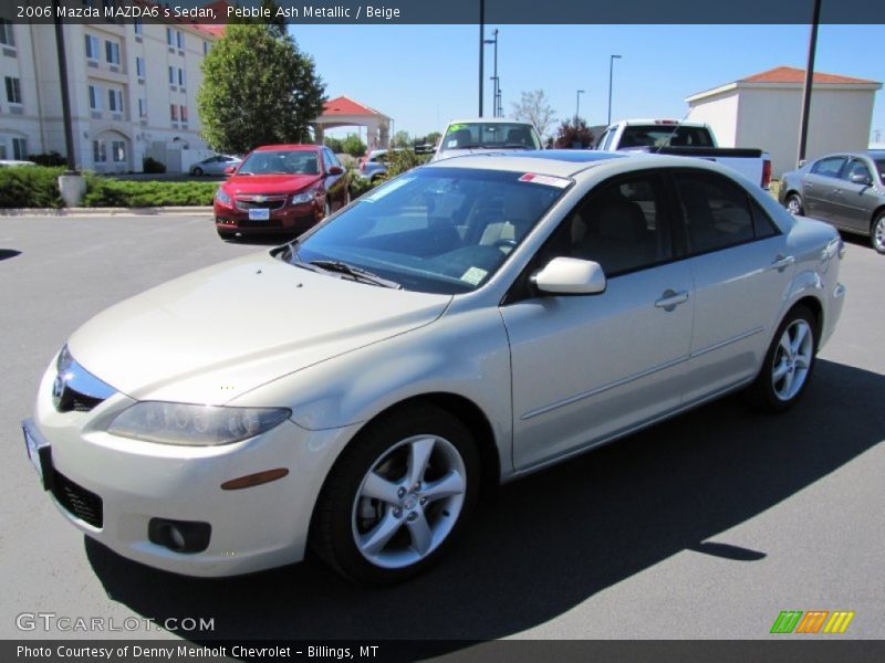 Pebble Ash Metallic / Beige 2006 Mazda MAZDA6 s Sedan