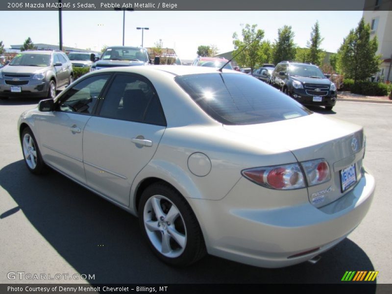 Pebble Ash Metallic / Beige 2006 Mazda MAZDA6 s Sedan