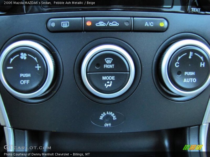 Pebble Ash Metallic / Beige 2006 Mazda MAZDA6 s Sedan