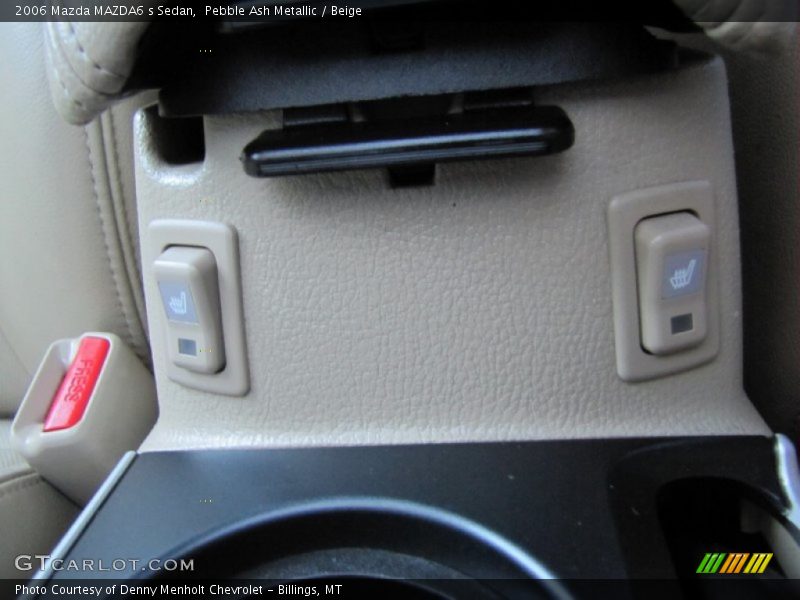 Pebble Ash Metallic / Beige 2006 Mazda MAZDA6 s Sedan