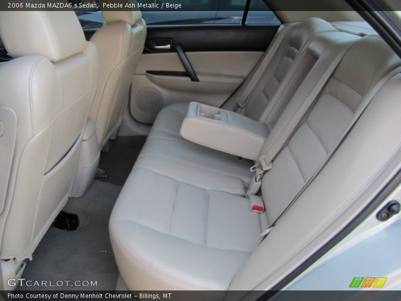 Pebble Ash Metallic / Beige 2006 Mazda MAZDA6 s Sedan