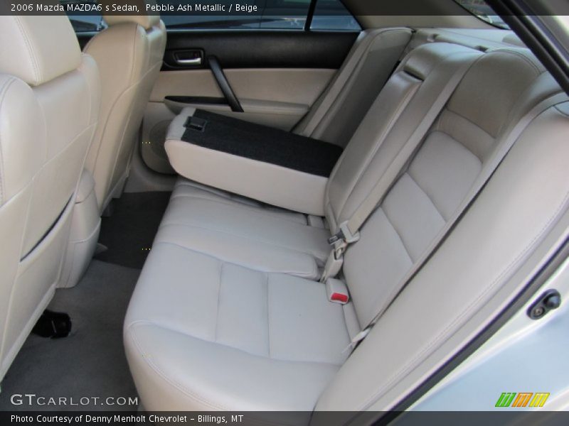 Pebble Ash Metallic / Beige 2006 Mazda MAZDA6 s Sedan
